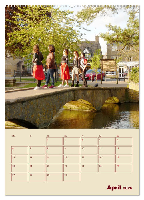 Die Cotswolds Englands grünes Herz (CALVENDO Wandkalender 2026)