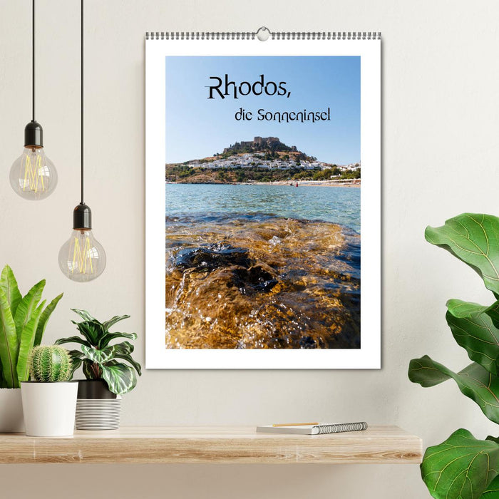 Rhodos, die Sonneninsel (CALVENDO Wandkalender 2026)