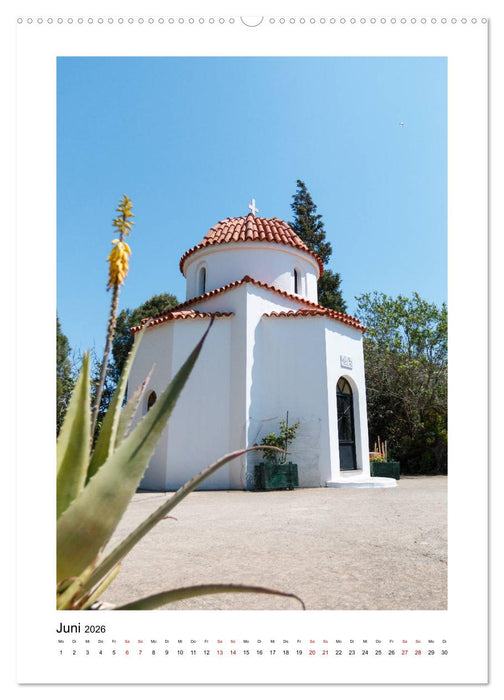 Rhodos, die Sonneninsel (CALVENDO Wandkalender 2026)