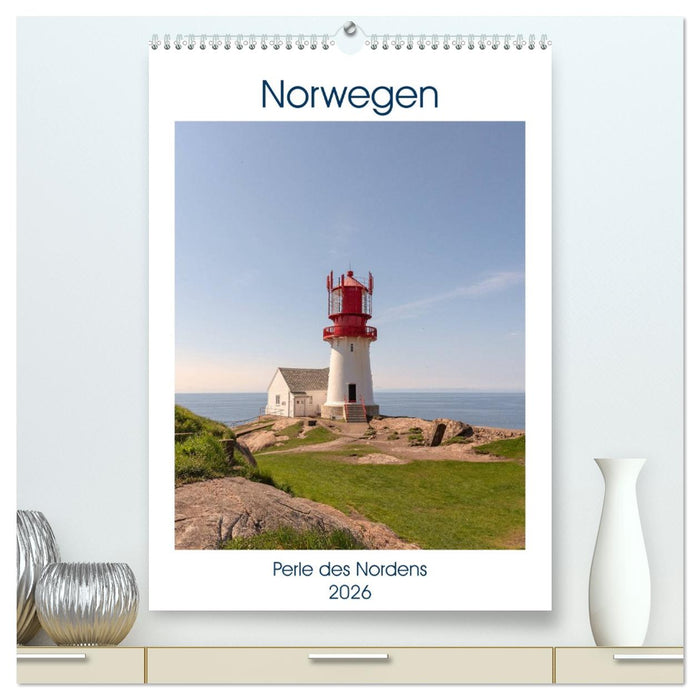 Norwegen - Perle des Nordens (CALVENDO Premium Wandkalender 2026)