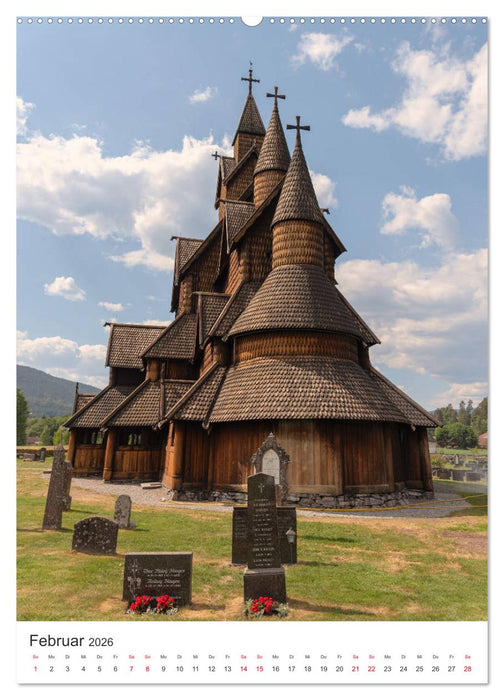 Norwegen - Perle des Nordens (CALVENDO Premium Wandkalender 2026)