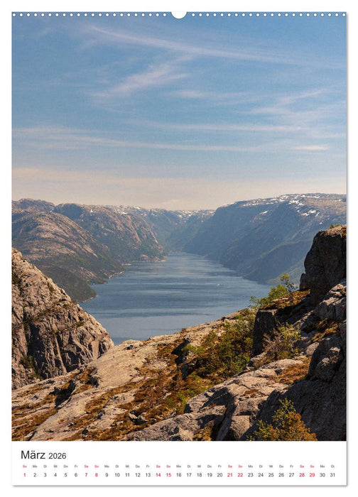 Norwegen - Perle des Nordens (CALVENDO Premium Wandkalender 2026)