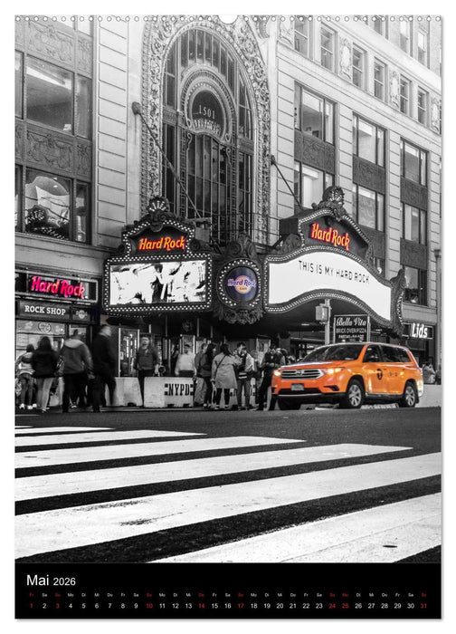 New York City - Color Glow Edition (CALVENDO Premium Wandkalender 2026)
