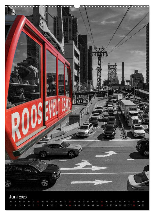 New York City - Color Glow Edition (CALVENDO Premium Wandkalender 2026)