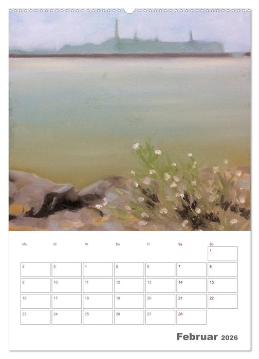 Malerisches Helgoland (CALVENDO Premium Wandkalender 2026)