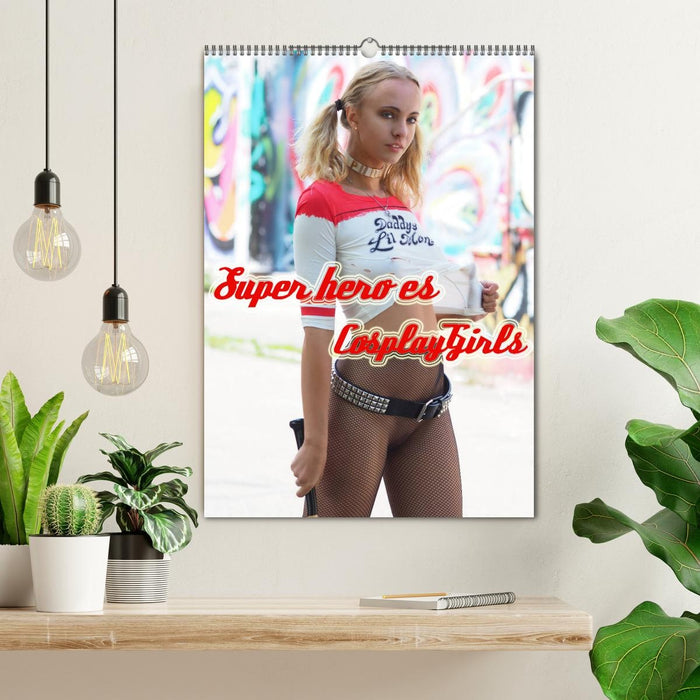 Superheroes Cosplay Girls (CALVENDO Wandkalender 2026)