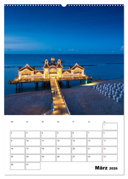 Insel Rügen - Wilde Schönheit an der Ostsee (CALVENDO Premium Wandkalender 2026)