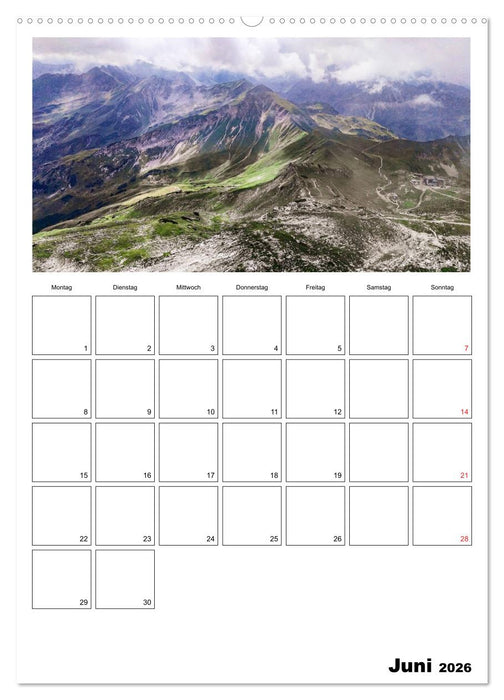 Bayerische Bergwelten (CALVENDO Premium Wandkalender 2026)