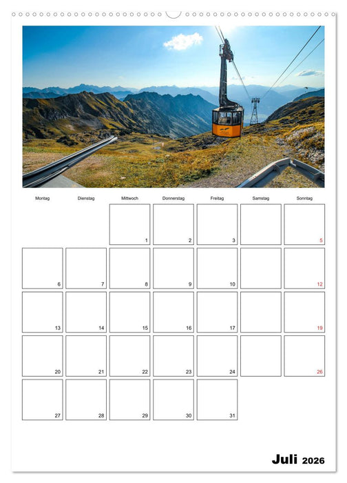 Bayerische Bergwelten (CALVENDO Premium Wandkalender 2026)