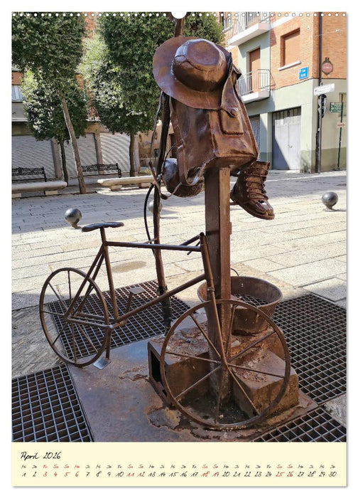 Buen Camino - Auf dem Jakobsweg - Camino Francés (CALVENDO Premium Wandkalender 2026)