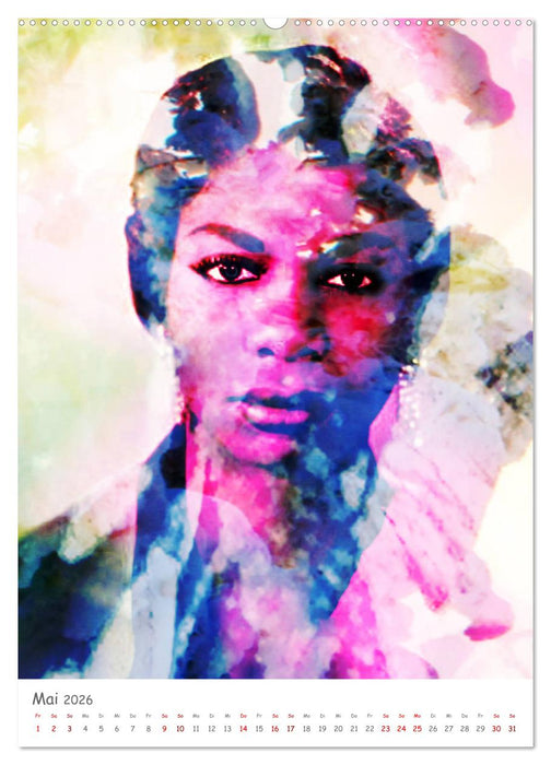 Die FARBEN der Frauen II (CALVENDO Premium Wandkalender 2026)