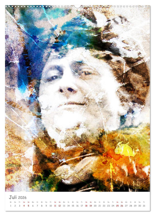 Die FARBEN der Frauen II (CALVENDO Premium Wandkalender 2026)