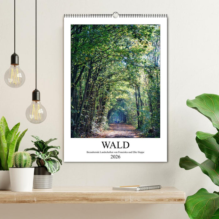 Wald - bezaubernde Landschaften (CALVENDO Wandkalender 2026)