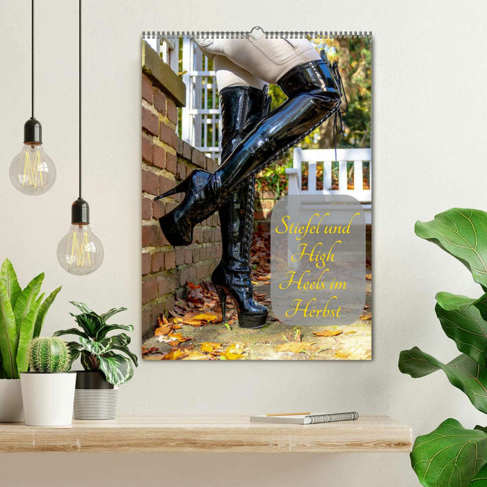 Stiefel und High Heels im Herbst (CALVENDO Wandkalender 2026)