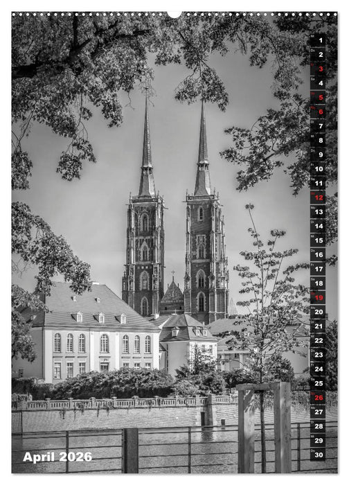 STADTBILDER Monochrome Momente (CALVENDO Premium Wandkalender 2026)
