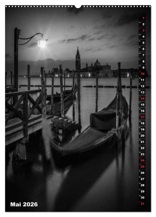 STADTBILDER Monochrome Momente (CALVENDO Premium Wandkalender 2026)
