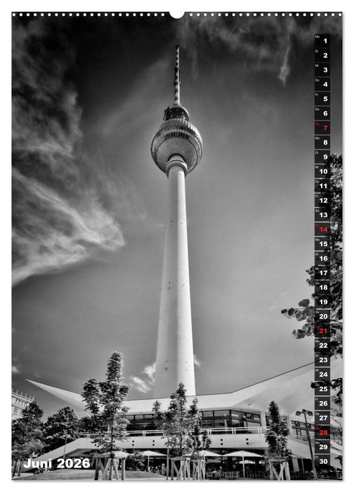 STADTBILDER Monochrome Momente (CALVENDO Premium Wandkalender 2026)