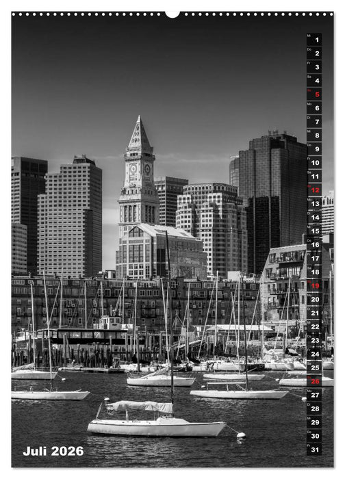 STADTBILDER Monochrome Momente (CALVENDO Premium Wandkalender 2026)