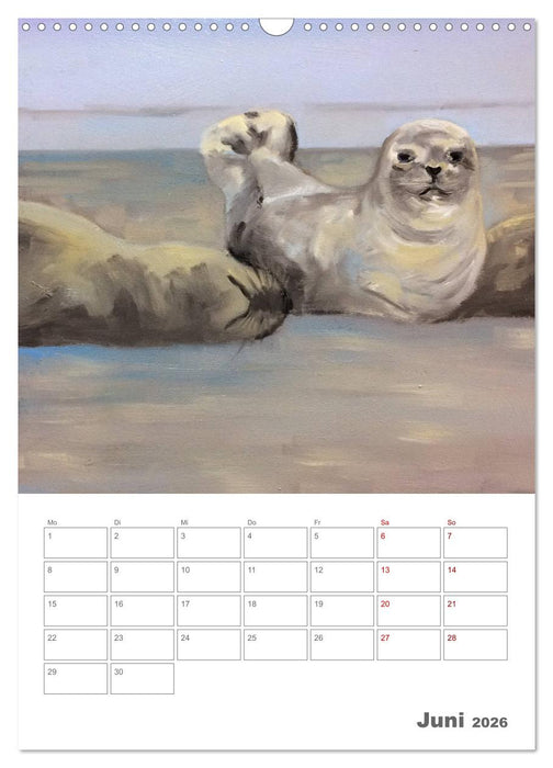 Malerisches Helgoland (CALVENDO Wandkalender 2026)