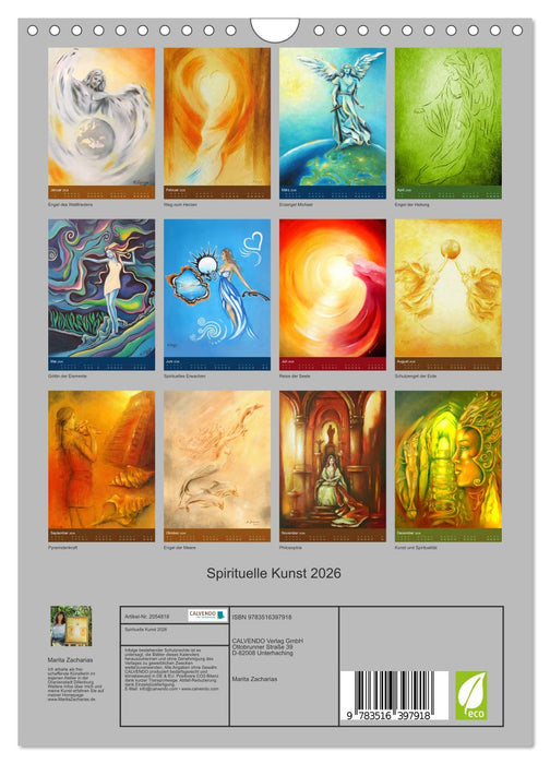 Spirituelle Kunst 2026 (CALVENDO Wandkalender 2026)