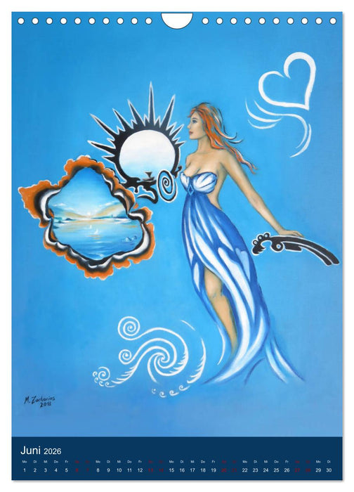 Spirituelle Kunst 2026 (CALVENDO Wandkalender 2026)