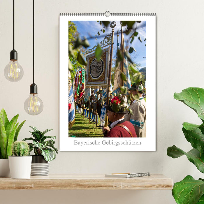 Bayerische Gebirgsschützen (CALVENDO Wandkalender 2026)