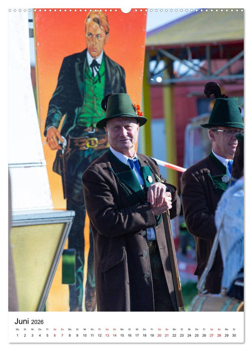 Bayerische Gebirgsschützen (CALVENDO Wandkalender 2026)