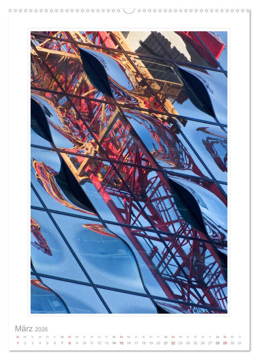 Spiegelungen in der Architektur (CALVENDO Premium Wandkalender 2026)
