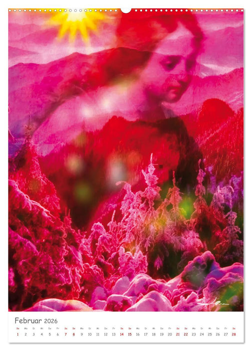 Die FARBEN der Frauen II (CALVENDO Wandkalender 2026)