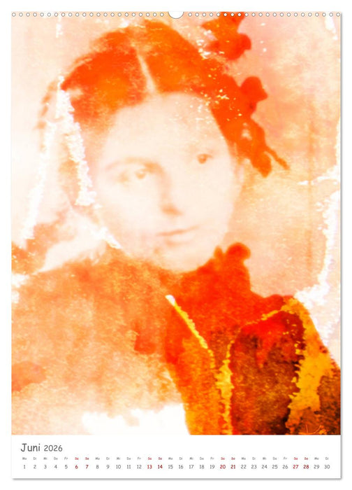 Die FARBEN der Frauen II (CALVENDO Wandkalender 2026)