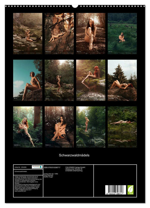 Schwarzwaldmädels (CALVENDO Premium Wandkalender 2026)