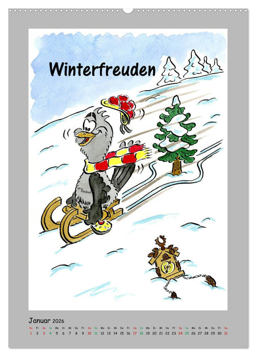 HarryKuckuck - Der Schwarzwald ruft (CALVENDO Wandkalender 2026)