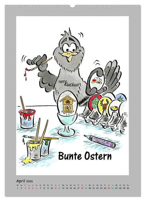 HarryKuckuck - Der Schwarzwald ruft (CALVENDO Wandkalender 2026)