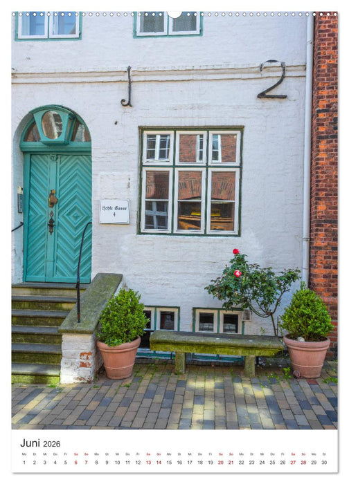 Husumer Ansichten, malerische Hafenstadt an der Nordsee (CALVENDO Wandkalender 2026)