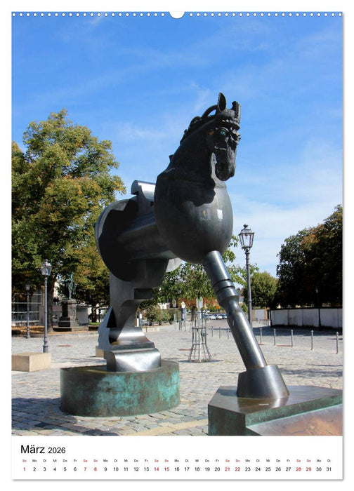 Ansbach - Die Markgrafenstadt an der Rezat (CALVENDO Wandkalender 2026)