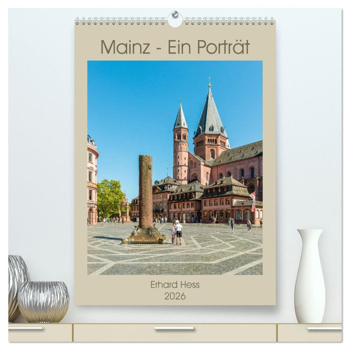 Mainz - Ein Porträt (CALVENDO Premium Wandkalender 2026)