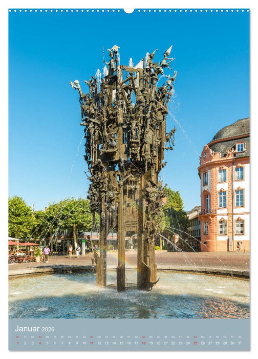 Mainz - Ein Porträt (CALVENDO Premium Wandkalender 2026)