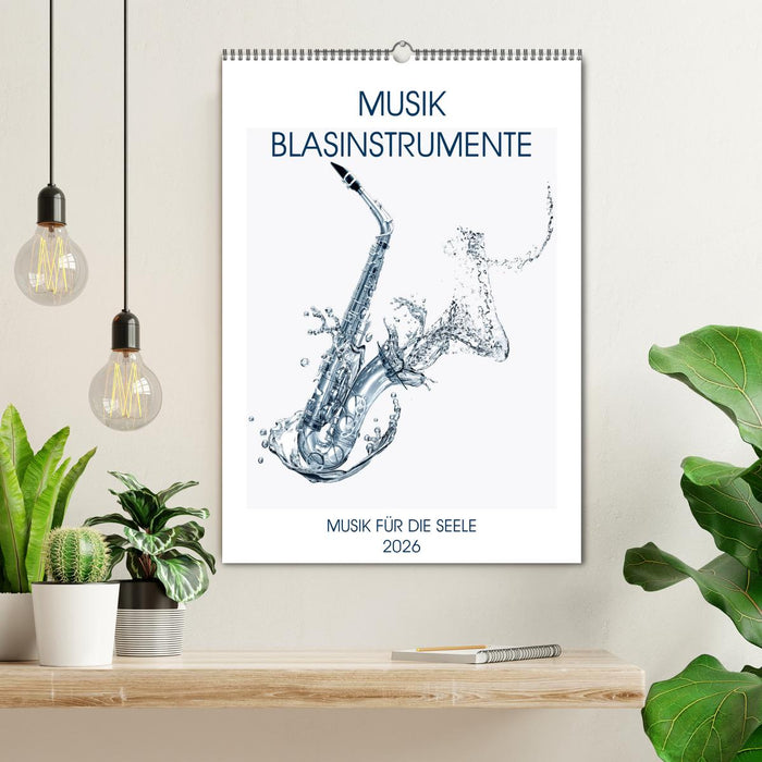 Musik Blasinstrumente (CALVENDO Wandkalender 2026)