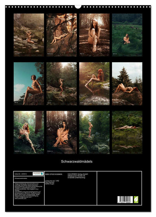 Schwarzwaldmädels (CALVENDO Wandkalender 2026)