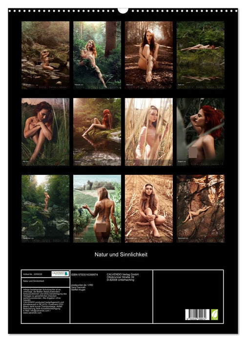 Natur und Sinnlichkeit (CALVENDO Wandkalender 2026)