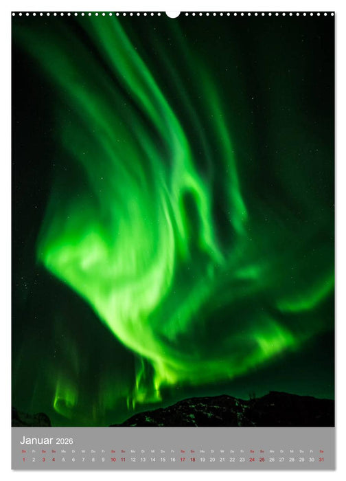 Farbige Nächte (CALVENDO Premium Wandkalender 2026)