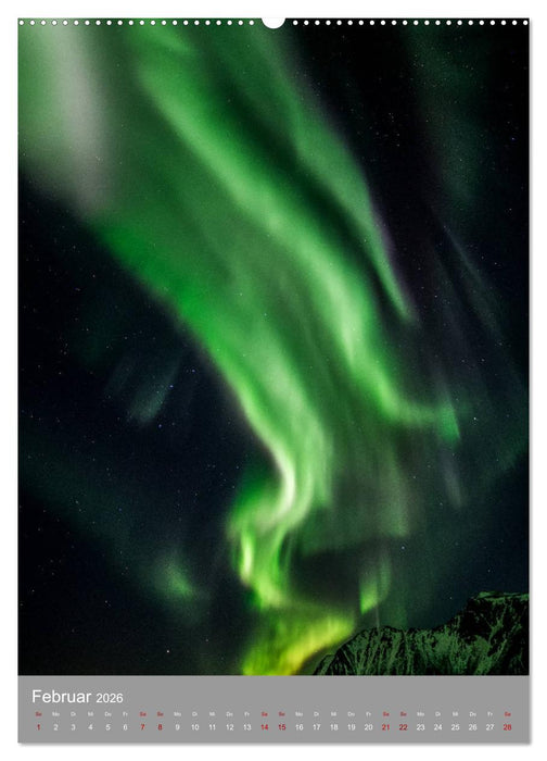 Farbige Nächte (CALVENDO Premium Wandkalender 2026)