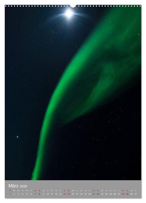 Farbige Nächte (CALVENDO Premium Wandkalender 2026)