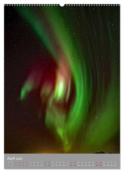 Farbige Nächte (CALVENDO Premium Wandkalender 2026)