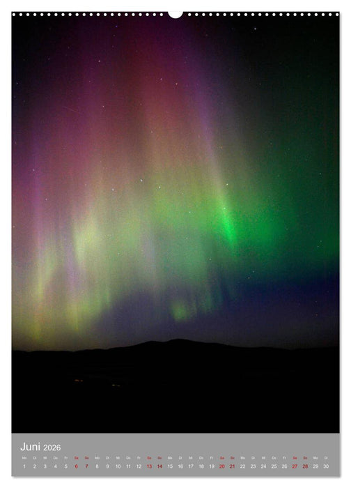 Farbige Nächte (CALVENDO Premium Wandkalender 2026)