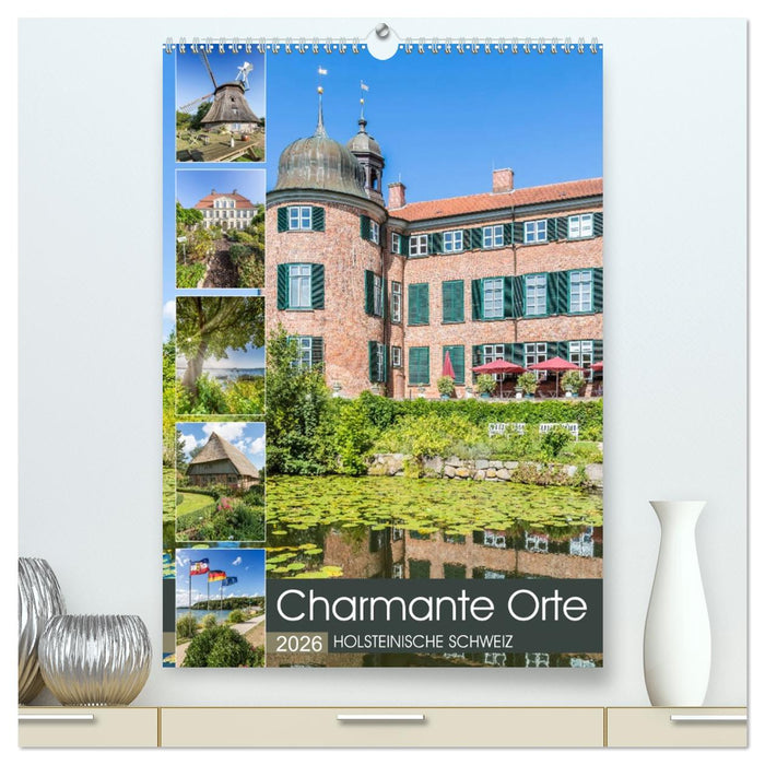 HOLSTEINISCHE SCHWEIZ Charmante Orte (CALVENDO Premium Wandkalender 2026)