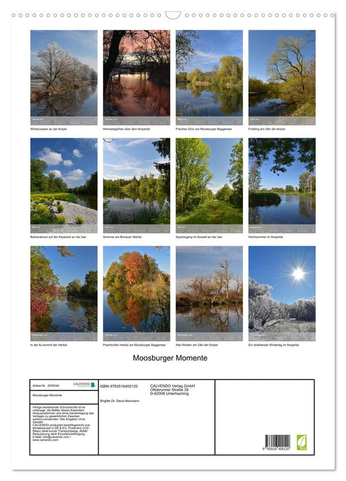 Moosburger Momente (CALVENDO Wandkalender 2026)