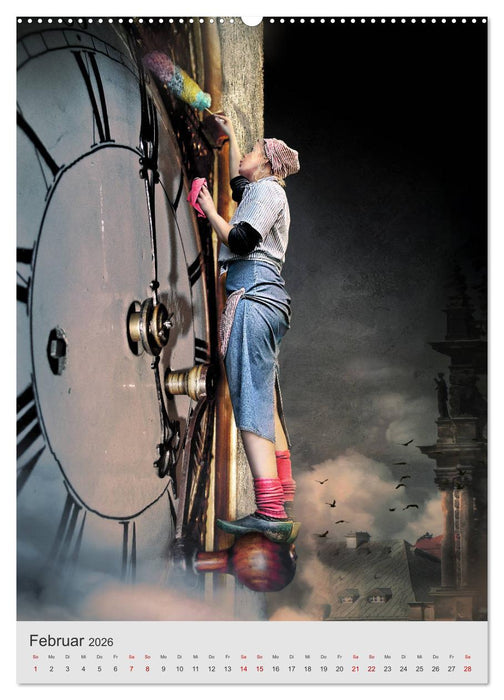 Zwischenzeitlich im Reich der Fantasie (CALVENDO Premium Wandkalender 2026)