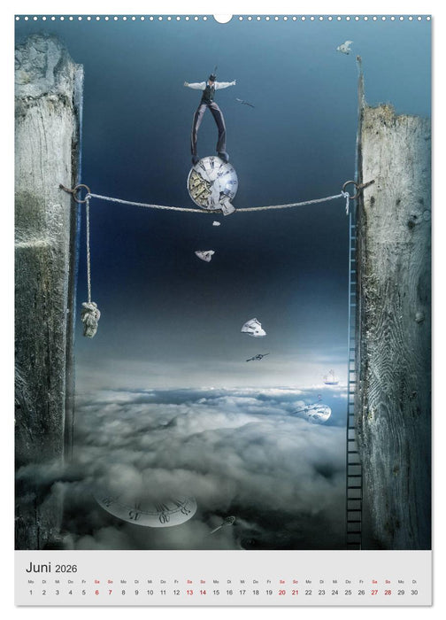 Zwischenzeitlich im Reich der Fantasie (CALVENDO Premium Wandkalender 2026)