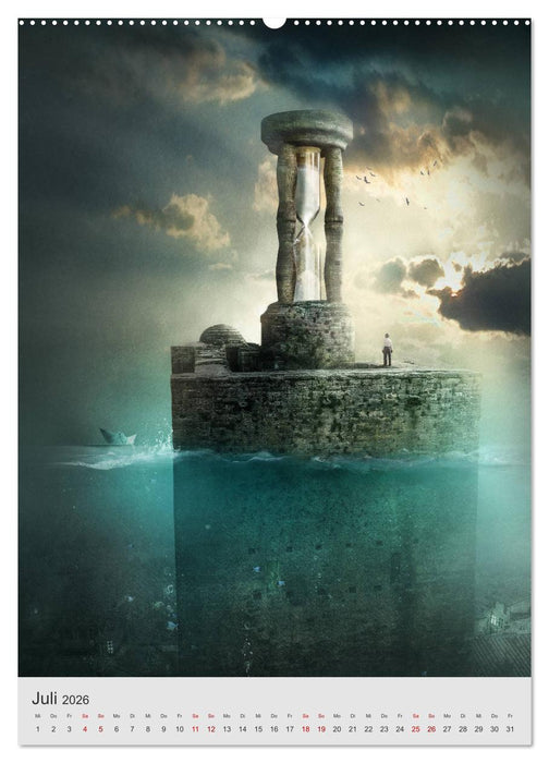 Zwischenzeitlich im Reich der Fantasie (CALVENDO Premium Wandkalender 2026)